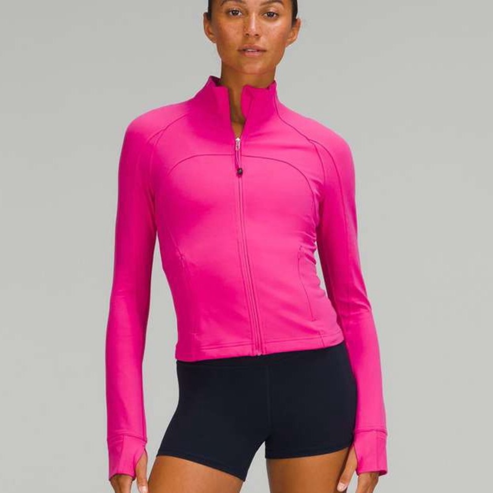 Lululemon Sonic Pink Cropped Define Jacket
